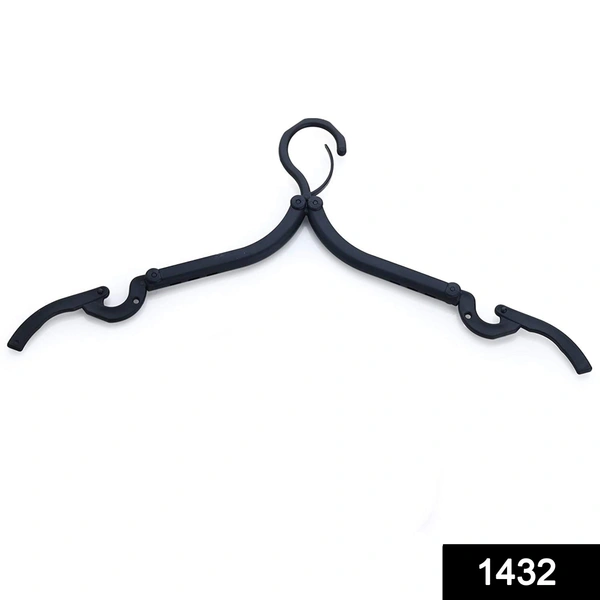 Shubh Luxmi 1432 Portable & Foldable Multicolor Plastic Hangers (1pc)