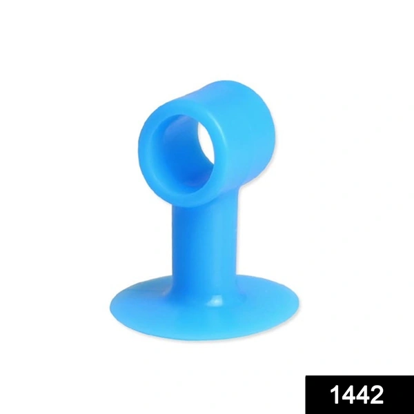 Shubh Luxmi 1442 Door Stopper Mini Anti-Collision Silicone Door Handle Crash Pad