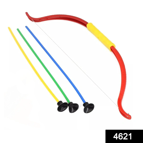 Shubh Luxmi 4621 Kids Archery Sport Bow and Arrow Toy Set with Quiver to Hold Arrows