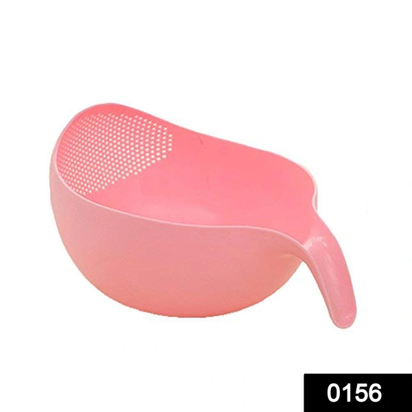 Shubh Luxmi 0156 Rice Bowl Thick Drain Basket with Handle