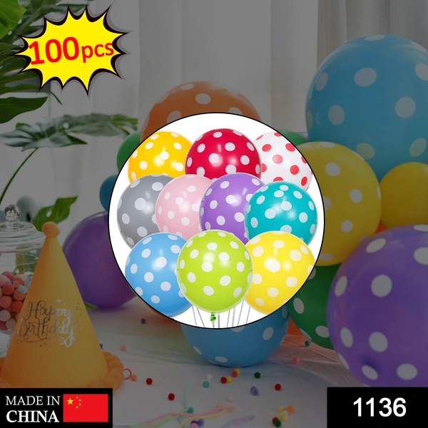 Shubh Luxmi 1136 Balloon Pack for Birthday Party Decoration & Occasions (100 pcs)