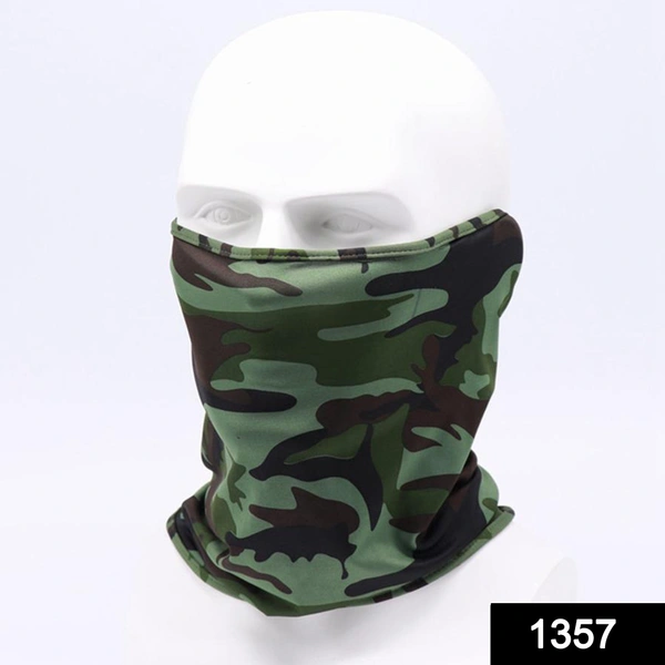 Shubh Luxmi 1357 Multifunctional Unisex Neck Gaiter Headband for Dust & Sun Protection Headwear