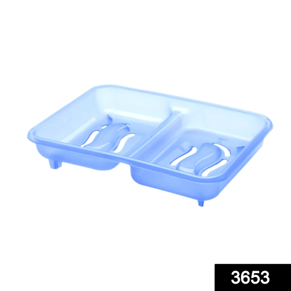 Shubh Luxmi 3653 2 in 1 Soap keeping Plastic Holder for Bathroom use