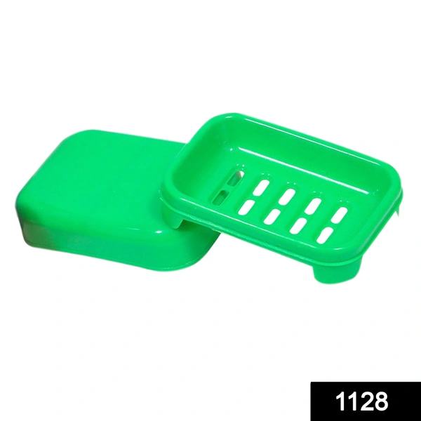 Shubh Luxmi 1128 Covered Soap keeping Plastic Case for Bathroom use