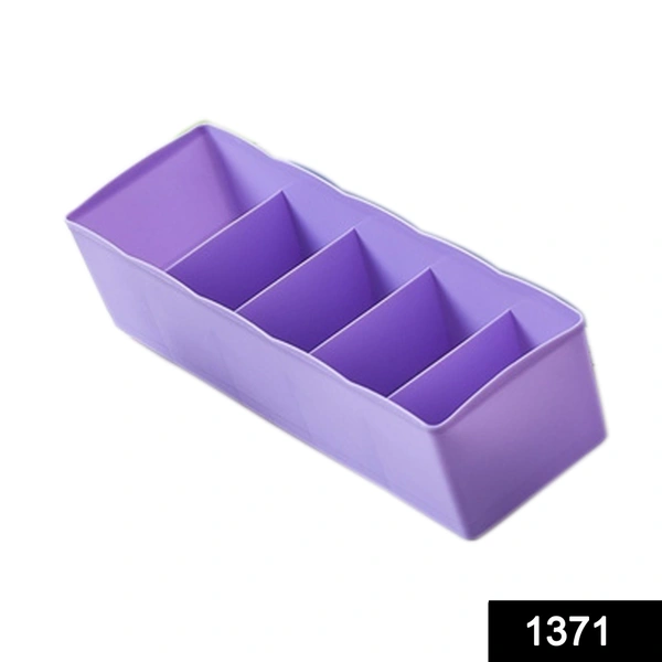 Shubh Luxmi 1371 Dividers Tray Organizer Clear Plastic Bead Storage Tray (Multicolour)