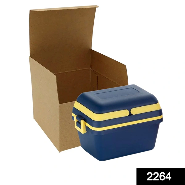 Shubh Luxmi 2264 Compartment Box with Handle & Push Lock