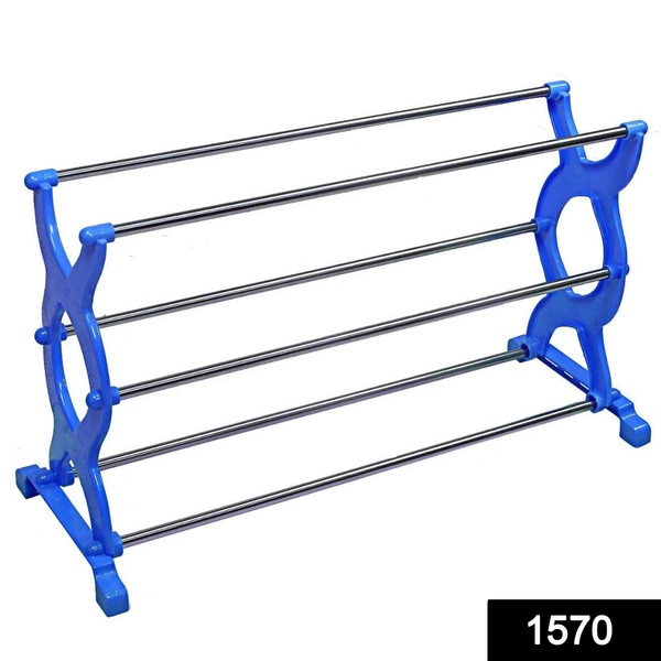 Shubh Luxmi 1570 3 Layer Multipurpose Portable Folding Shoe Rack/Shoe Cabinet