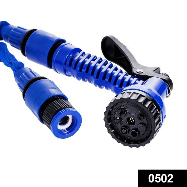 Shubh Luxmi 0502 -50 Ft Expandable Hose Pipe Nozzle For Garden Wash Car Bike With Spray Gun