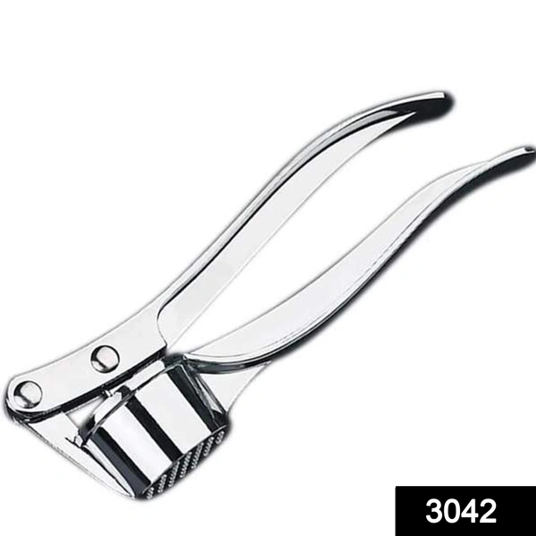 Shubh Luxmi 3042 Stainless Steel Garlic Press Crusher (With Box)