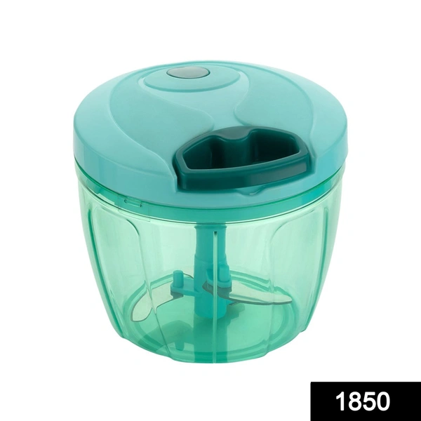 Shubh Luxmi 1850 Manual Food Chopper, Compact & Powerful Hand Held Vegetable Chopper/Blender (750ml)