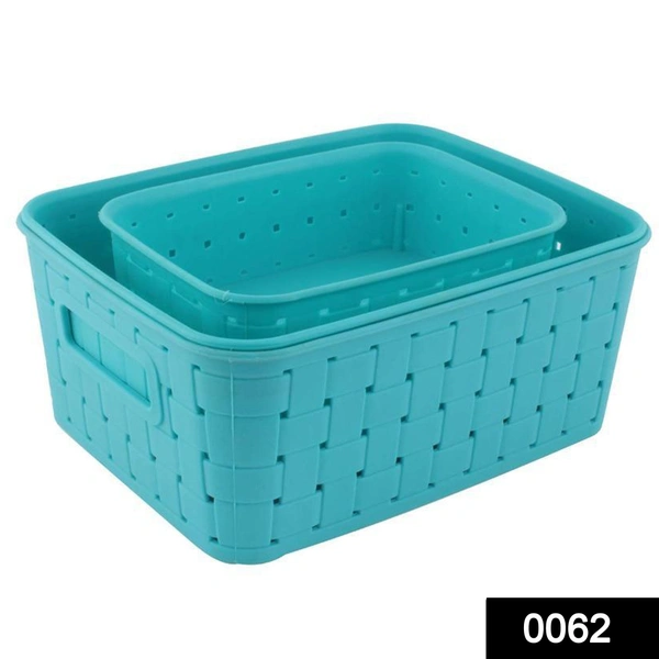 Shubh Luxmi 0062 Smart Baskets for Storage(Set of 3)