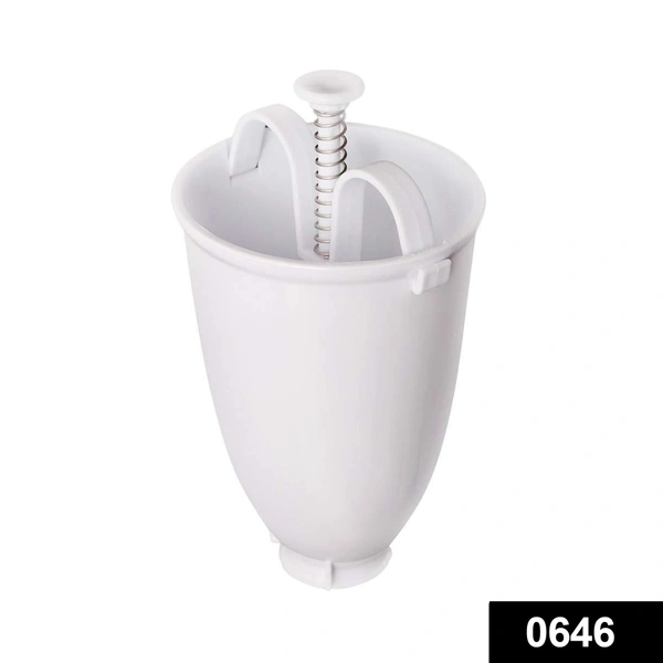 Shubh Luxmi 0646 Mini Donut Maker Dispenser - Plastic Vada/Meduwada Maker