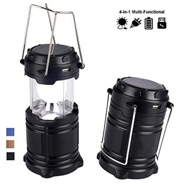 Shubh Luxmi 0874 Rechargeable Camping Lantern LED Solar Emergency Light Bulb