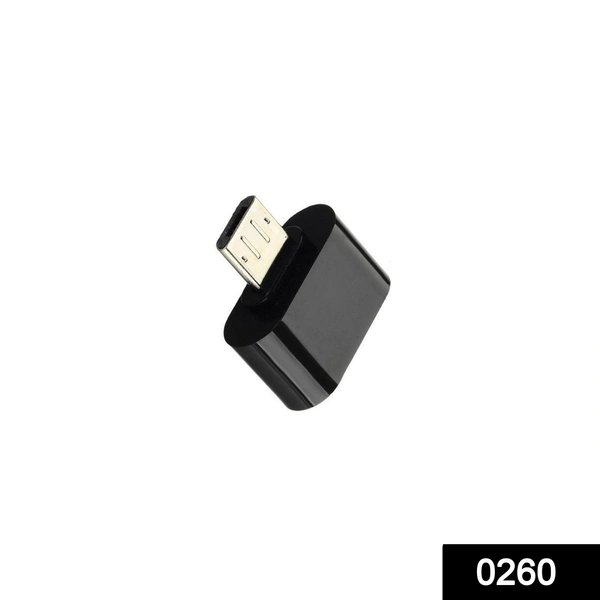 Shubh Luxmi 0260 Micro USB OTG to USB 2.0 (Android supported)