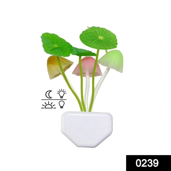 Shubh Luxmi 0239 Night Light Mushroom Lamp (Colorful)
