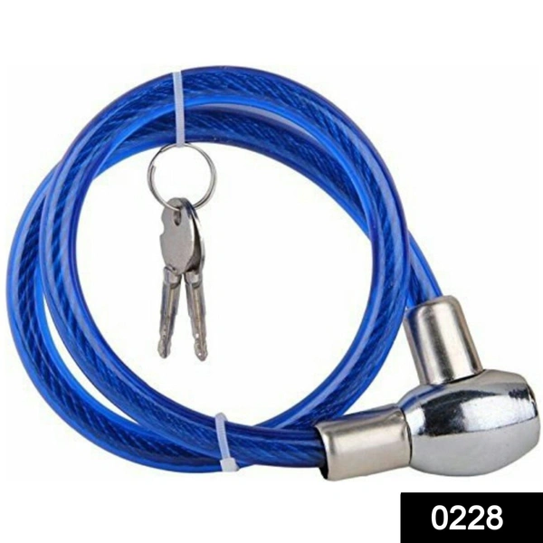 Shubh Luxmi 0228 Multi Purpose Key-Lock (Cable Lock)