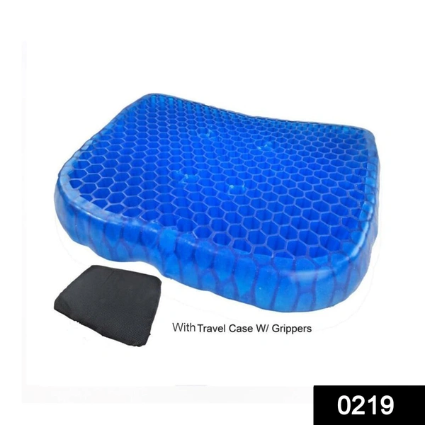 Shubh Luxmi 0219 Cushion Seat Flex Pillow, Gel Orthopedic Seat Cushion Pad (Egg Sitter)