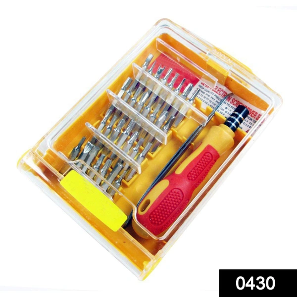 Shubh Luxmi 0430 Screwdriver Set  32 in 1 with Magnetic Holder