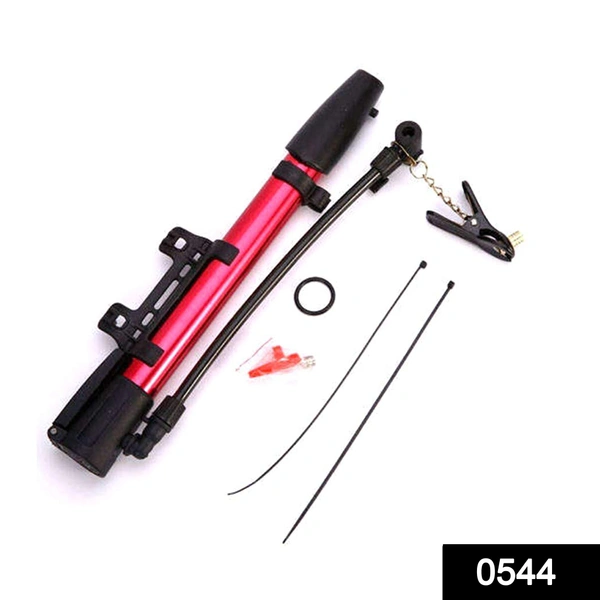 Shubh Luxmi 0544 Aluminum Mini Bicycle Air Pump (Multicolor)