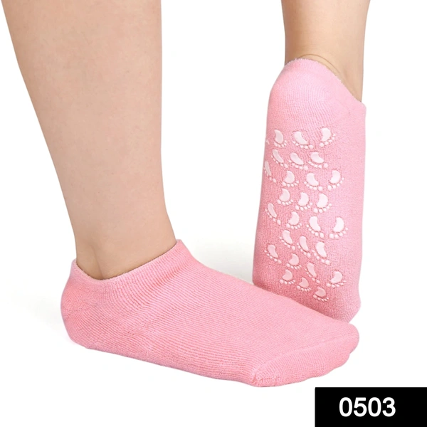 Shubh Luxmi 0503 Silicone Moisturizing Feet Socks Gel (1 pair)