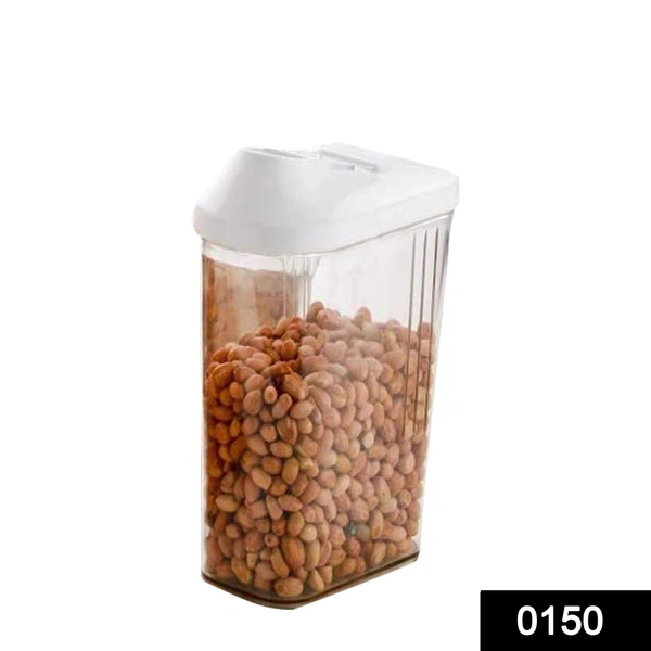 Shubh Luxmi 0150 Plastic Transparent Cans Jars, Storage Bottles, Storage Box (1700 ml, 1 pc)
