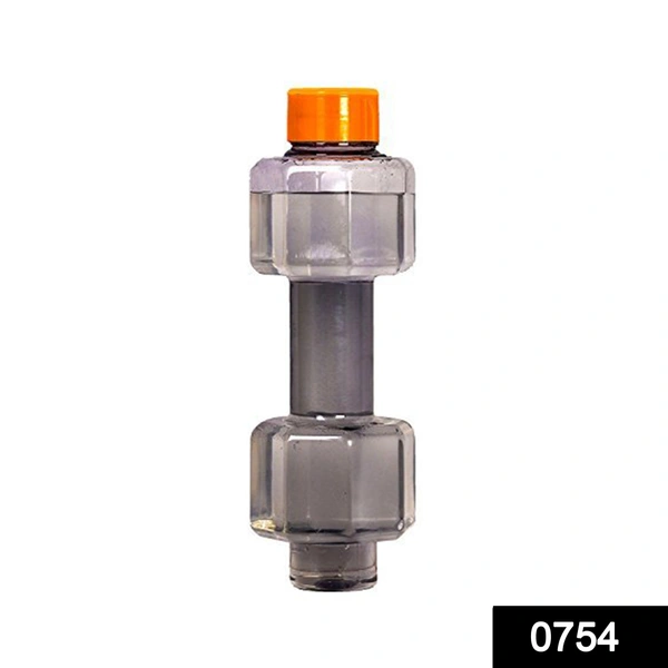 Shubh Luxmi 0754_Dumbbell Water Bottle (750 ml) Gym Water Bottle