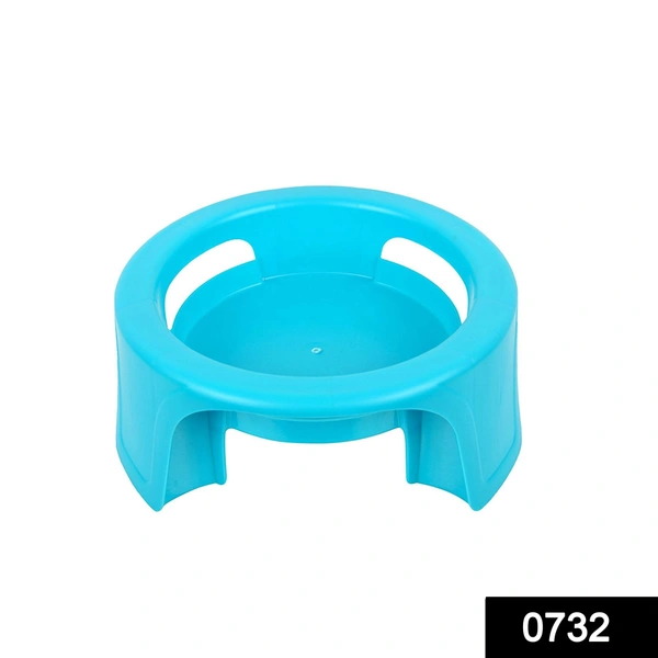 Shubh Luxmi 0732 Multipurpose Unbreakable Plastic Matka Stand/Pot Stand