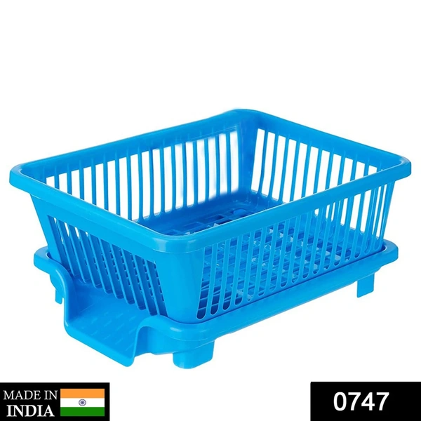 Shubh Luxmi 0747 (Small) Plastic Sink Dish Drainer Drying Rack