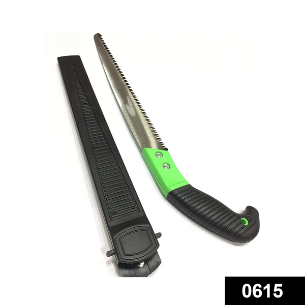 Shubh Luxmi 0615 Chromium Steel Saw 3 Edge Sharpen Teeth with Plastic Cover and Blister Packing