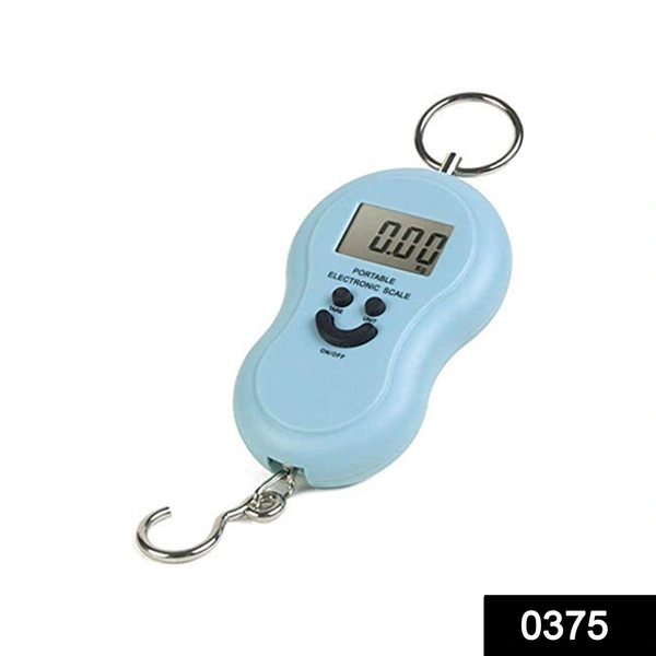 Shubh Luxmi 0375 -40Kg 10g Portable Handy Pocket Smile Mini Electronic Digital LCD Weighing Scale