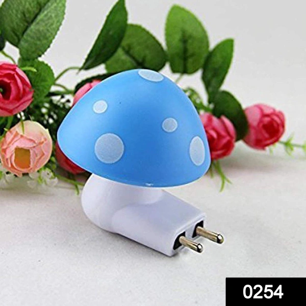 Shubh Luxmi 0254 Automatic Night Sensor Mushroom Lamp (0.2 watt, Multicolour)