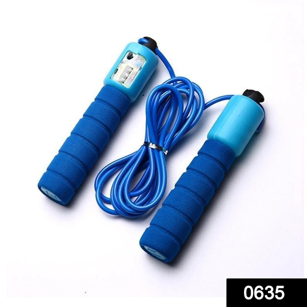 Shubh Luxmi 0635 Electronic Counting Skipping Rope (9-feet)