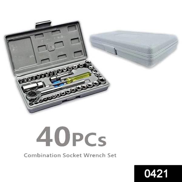 Shubh Luxmi 0421 Socket Combination Toolkit (40 pcs)