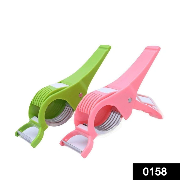 Shubh Luxmi 0158 Vegetable Cutter with Peeler