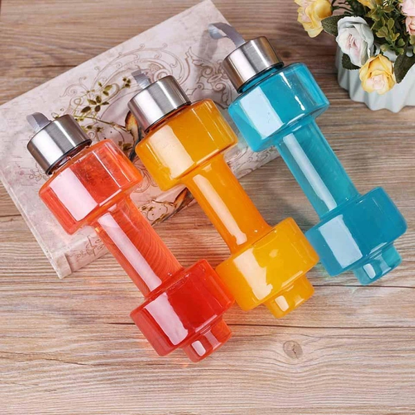 Shubh Luxmi 2002_Steel Cap Plastic water Dumbbells Bottle