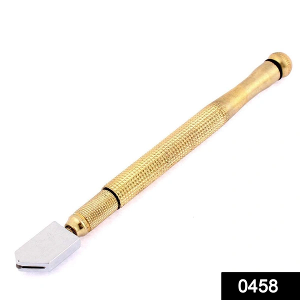 Shubh Luxmi 0458 Metal Glass Cutter, Gold