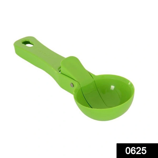 Shubh Luxmi 0625 Plastic Ice Cream Scoop, 1 pc, Green