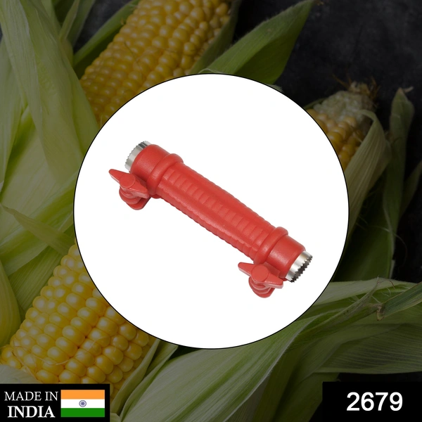 Shubh Luxmi 2679 2 Side Corn Cutter and shredder with effective sharp chopping blade system. - multi coloured, 112