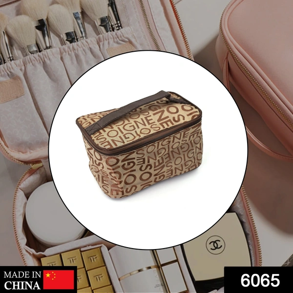 Shubh Luxmi 6065 Portable Makeup Bag widely used by women’s for storing their makeup equipment’s and all while travelling and moving. - multi coloured, 166