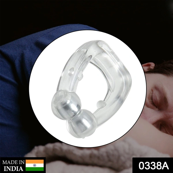 Shubh Luxmi 0338A Snore Free Nose Clip (Anti Snoring Device) - 1pc - multi coloured, 35