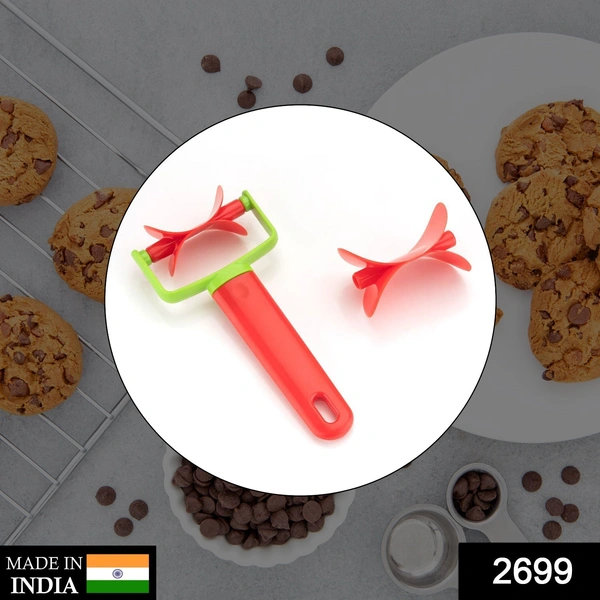 Shubh Luxmi 2699 Cookie Rolling Cutter used in all kinds of household and kitchen places for making cookies and stuff. - multi coloured, 154