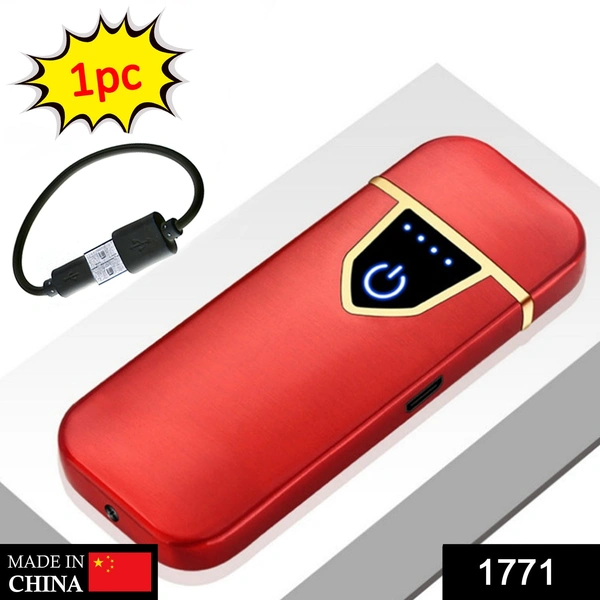 Shubh Luxmi 1771  Smart Finger Arc Lighter USB Rechargeable Lighter - multi coloured, 70