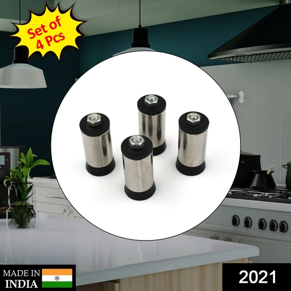 Shubh Luxmi 2021 Stainless Steel LPG Stove Legs 4pcs - multi coloured, 209