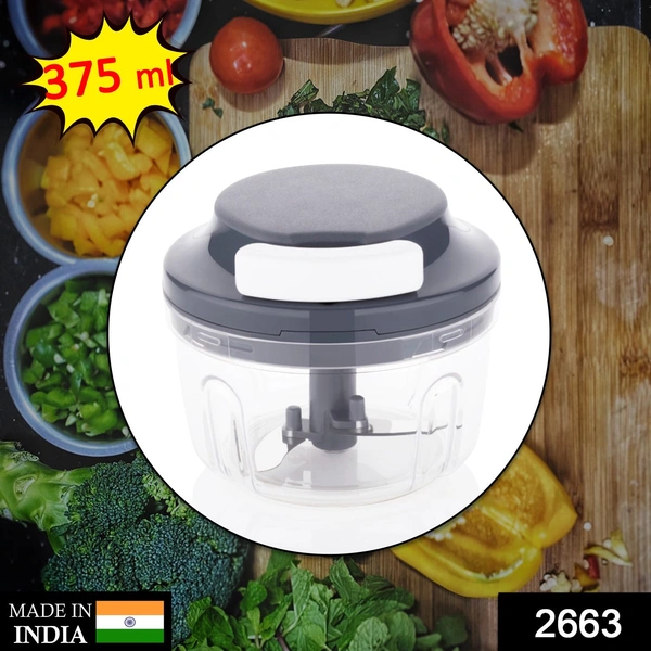 Shubh Luxmi 2663 Quick Chopper and Slicer Used Widely for chopping and Slicing of Fruits, Vegetables, Cheese Etc. Including All Kitchen Purposes. - multi coloured, 298
