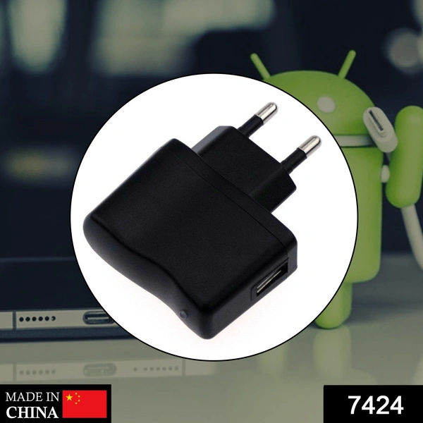 Shubh Luxmi 7424 USB Wall Charger for All iPhone, Android, Smart Phones - multi coloured, 30