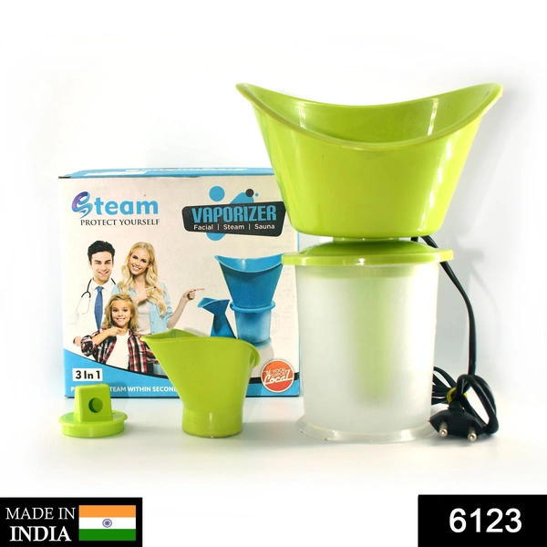 Shubh Luxmi 6123  Vaporiser steamer for cough and cold (Common Box) - multi coloured, 1040