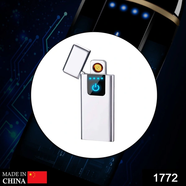 Shubh Luxmi 1772 Smart Finger Arc Lighter USB Rechargeable Lighter - multi coloured, 70