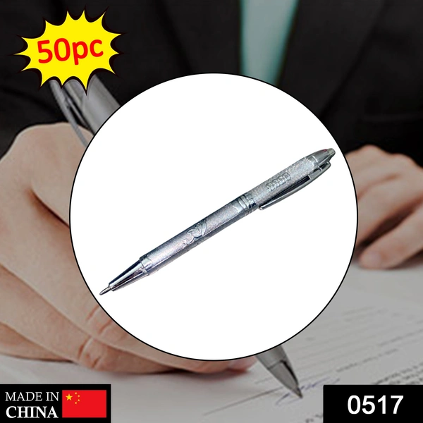 Shubh Luxmi 0517 Classic Ball Pen (Pack of 50) - multi coloured, 336