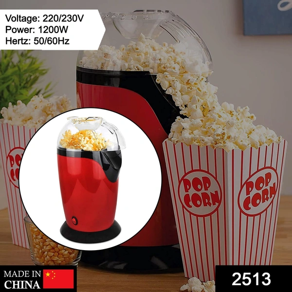 Shubh Luxmi 2513 Hot Air Popcorn, Popper Electric Machine Snack Maker - multi coloured, 1000