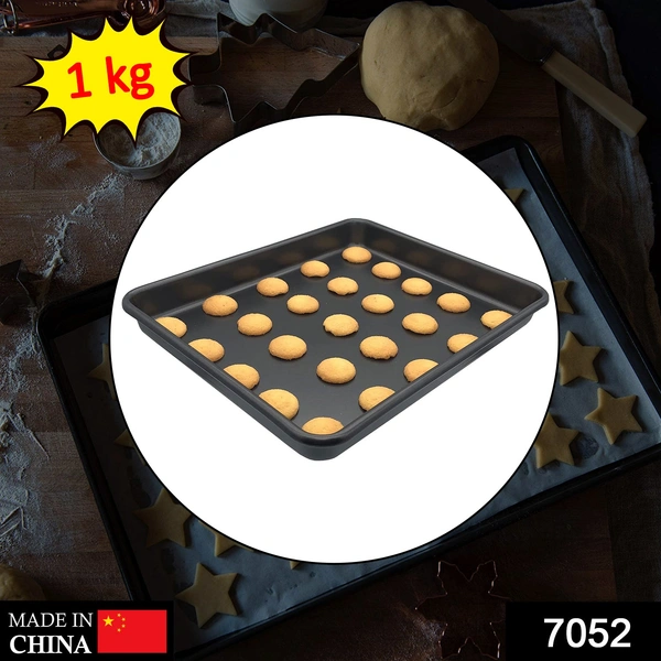 Shubh Luxmi 7052 Aluminium Cake Mould Cake Baking Tray (16X11 Inch) - multi coloured, 1045